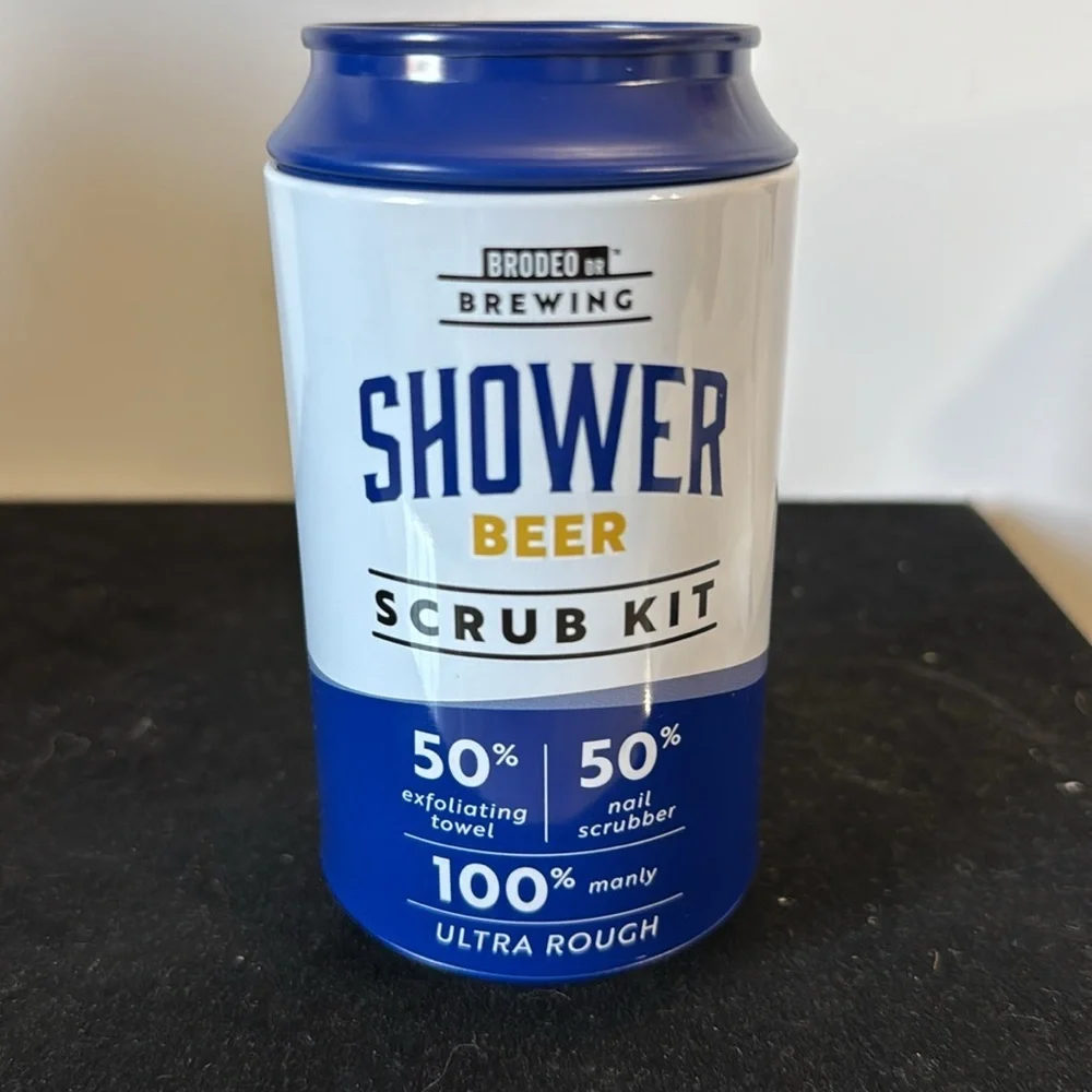 The perfect gift for that special someone, with this Blue and White Novelty Can